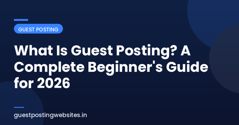 what is guest posting