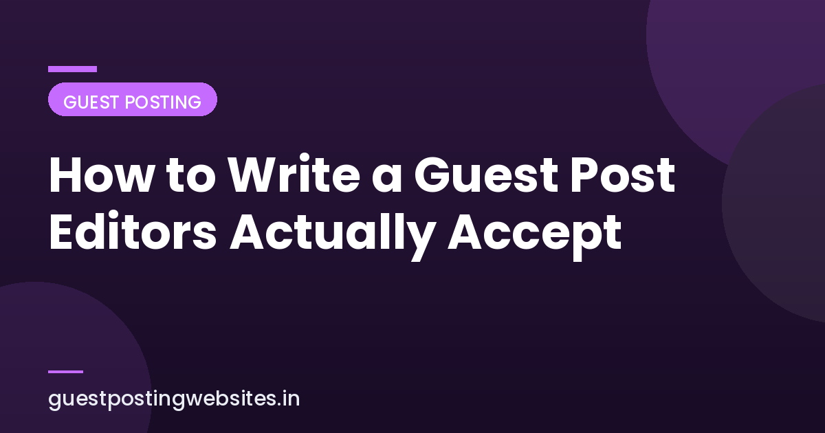 write guest post accepted